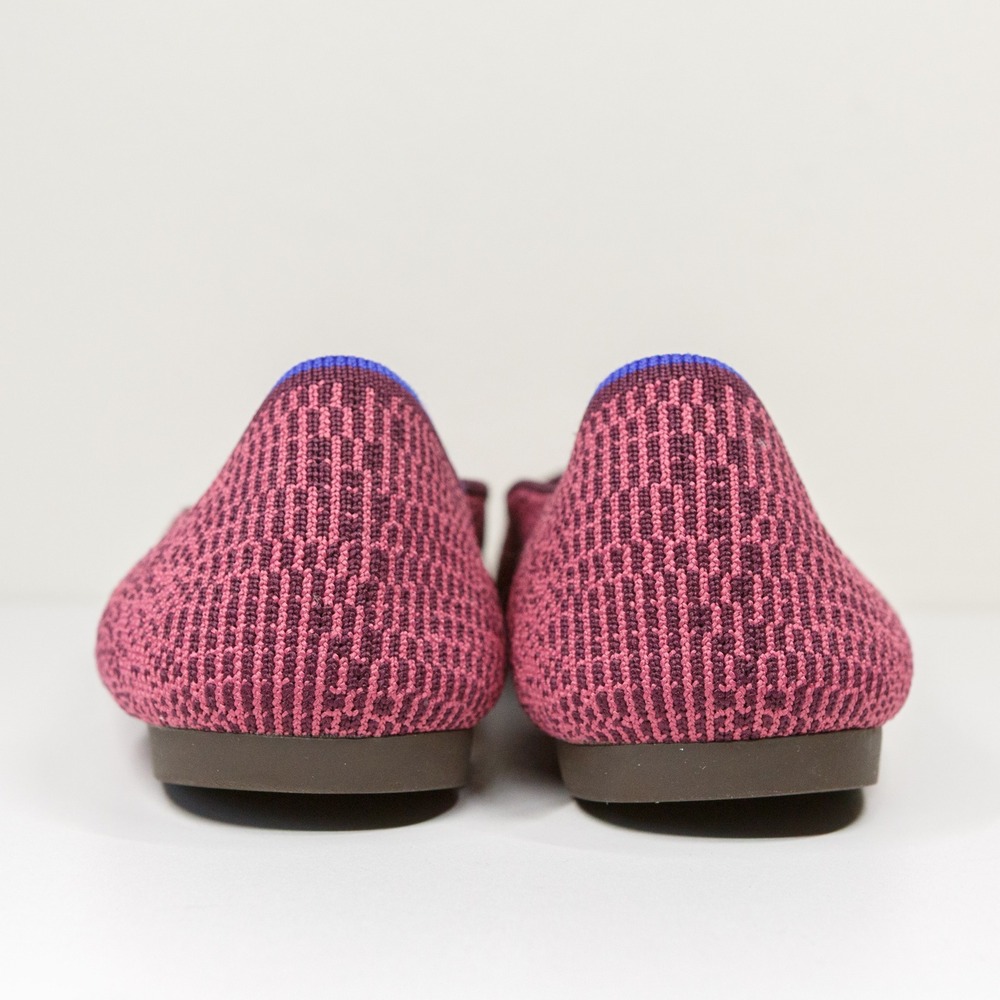 Rothys The Point Fig Python Pointed Toe Slip On F… - image 5